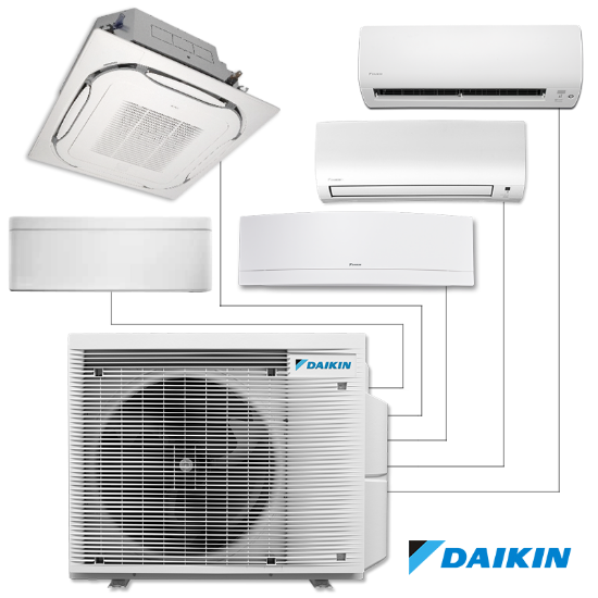 Снимка на Външно тяло на мултисплит система Daikin 5MXM90A9