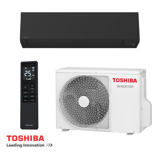 Снимка на Инверторен климатик Toshiba Shorai Edge RAS-B16G3KVSGB-E + RAS-16J2AVSG-E1 - черен