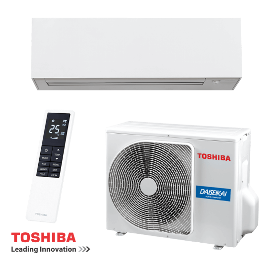 Снимка на Инверторен климатик Toshiba Super Daiseikai 10 WHITE RAS-B13S4KVPG-E / RAS-13S4AVPG-E