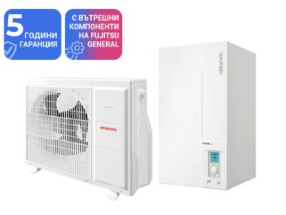 Снимка на Термопомпа Atlantic ALFEA EXTENSA A.I. R32 8 Kw - отопление, охлаждане и БГВ